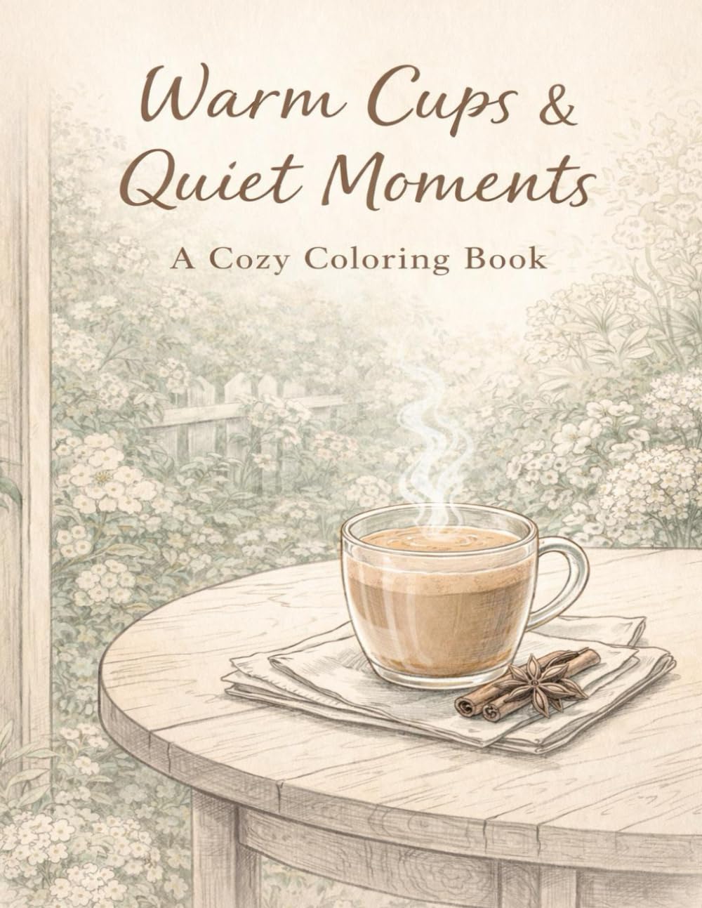Warm Cups & Quiet Moments: A Cozy Coloring Book