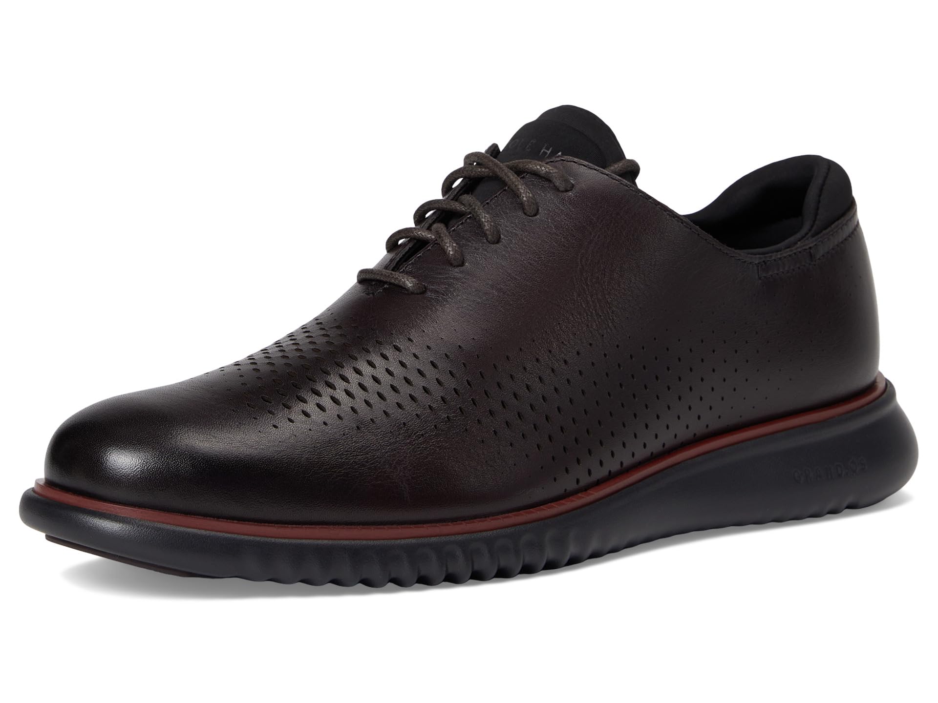 Cole Haan Men's 2.Zerogrand Laser Wing Tip Oxford Lined | B2B