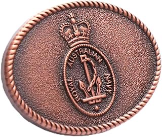 Medals of Australia Navy Commendation Badge | Miniature Replica | Bronze | Plated Zinc-Alloy | 20.5x15x1.5 mm
