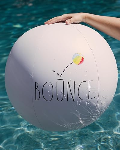 Miniatura 3 de CocoNut Float - Pelota de playa inflable grande de 27 pulgadas, ideal para fiestas de verano y eventos de natación
