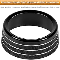 Vista 6 de Interruptor de aire acondicionado, perilla de botón de CD para Dodge Challenger Charger Chrysler 300 300s 2015-2024, para Ram 2013-2018, accesorios