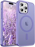 Vista 335 de SUPFINE - Funda magnética para iPhone 13 Pro Max (compatible con MagSafe), (protección contra caídas de grado militar de 10 pies), delgada, Negro