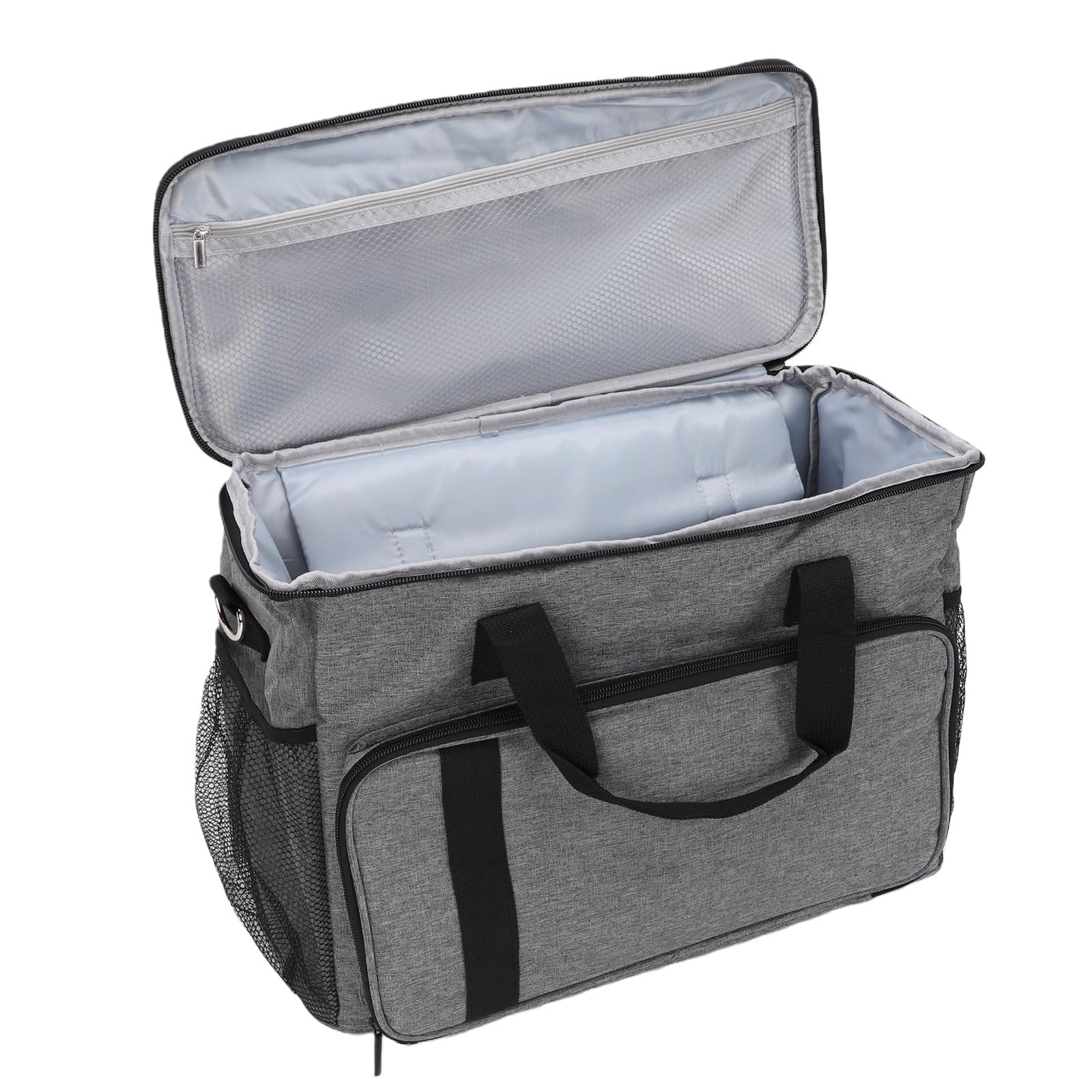 Borsa Protettiva per Console di Gioco con Doppia Opzione di Trasporto per Accessori da Viaggio e Console in Tessuto Oxford da 15,6"