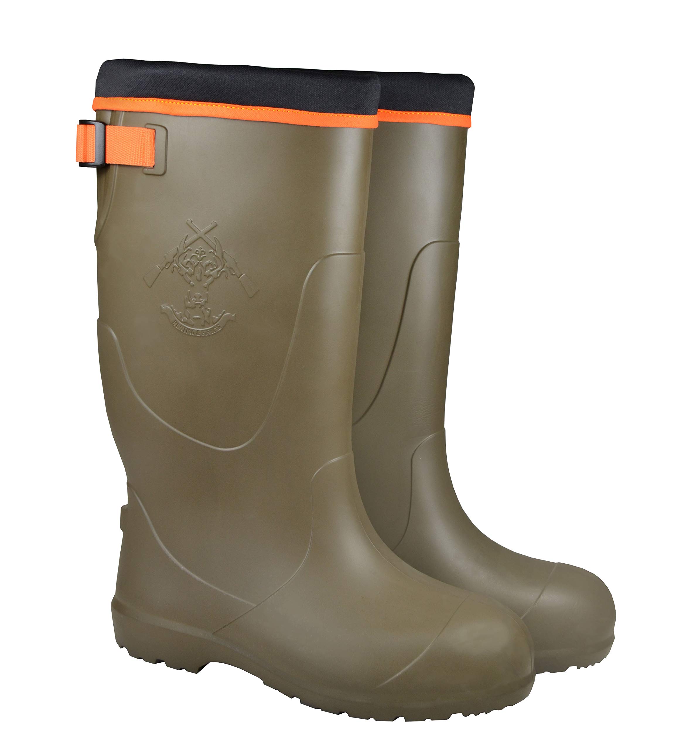 FAGUM leichte TRC Gummistiefel gefüttert Thermostiefel Jagd Stiefel Hubert (43)
