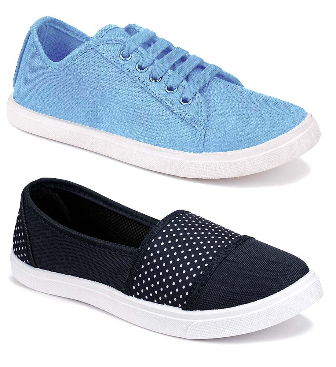 Cogs Combo Pack of 2 Multicolor Latest Loafers Sneakers Shoes for Women (Combo-(2)-510-505) (B08KGX52NH) Amazon Price History, Amazon Price Tracker