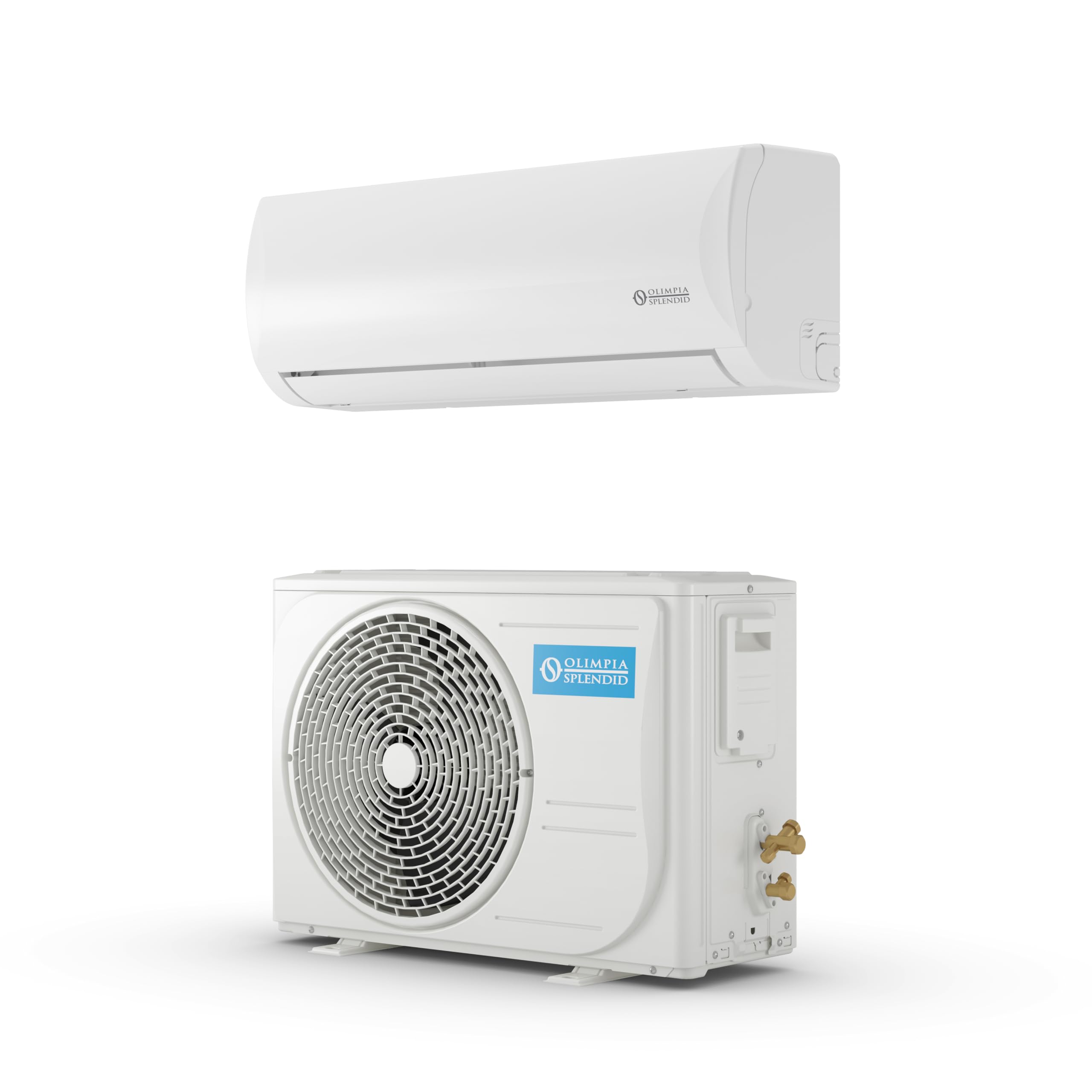 Olimpia Splendid Climatizzatore Monosplit Mystral S1 E Inverter 12000 BTU, 1 Unità Interna + 1 Unità Esterna, Gas R32, Classe di efficienza energetica A++/A+, Wi-Fi integrato, Self Clean