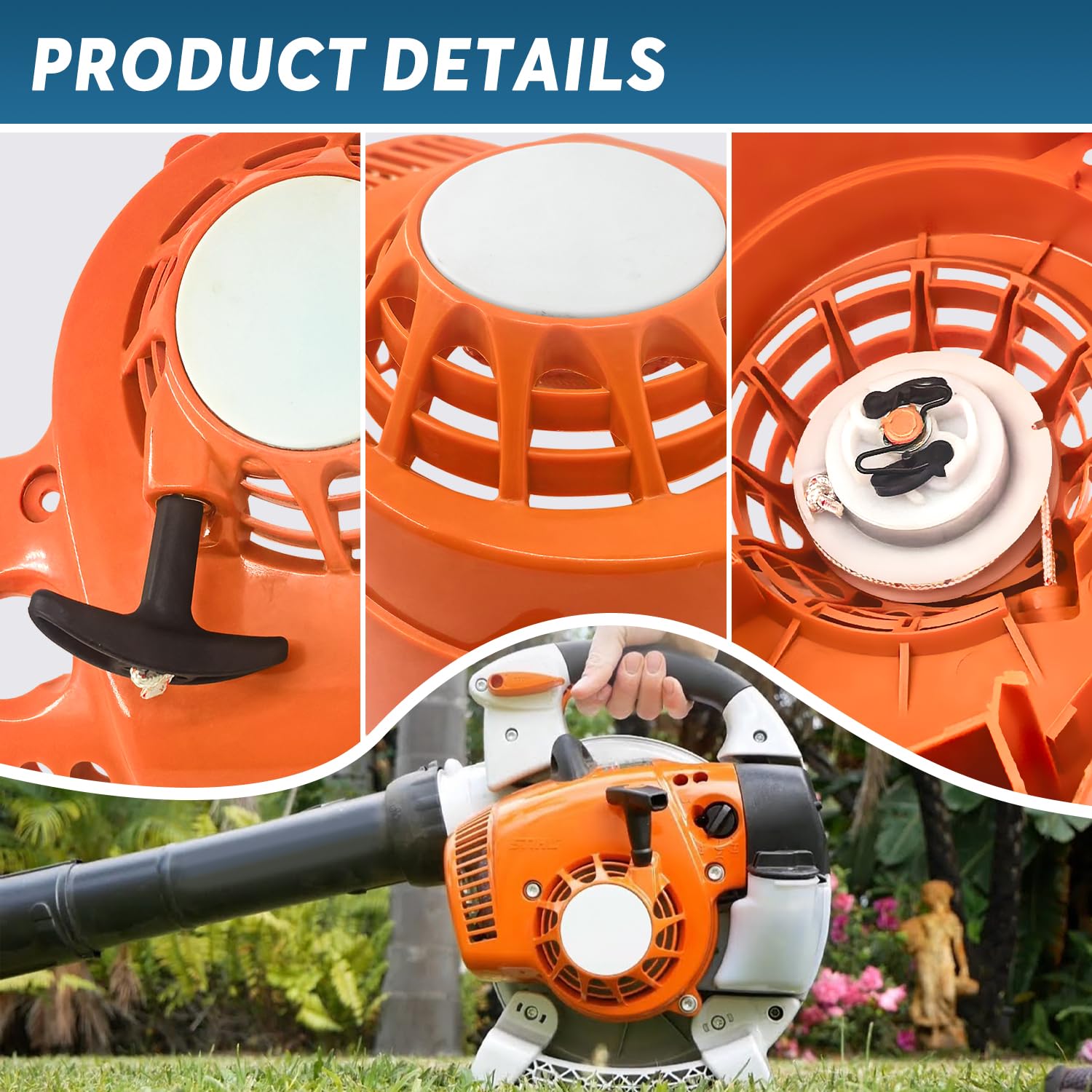 Reparatursatz Für Laubbläser Rückstoßstarter - Kompatibel Mit BG86C SH56C Modellen