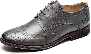 Women's Perforated Lace-Up Wingtip Oxfords Flat