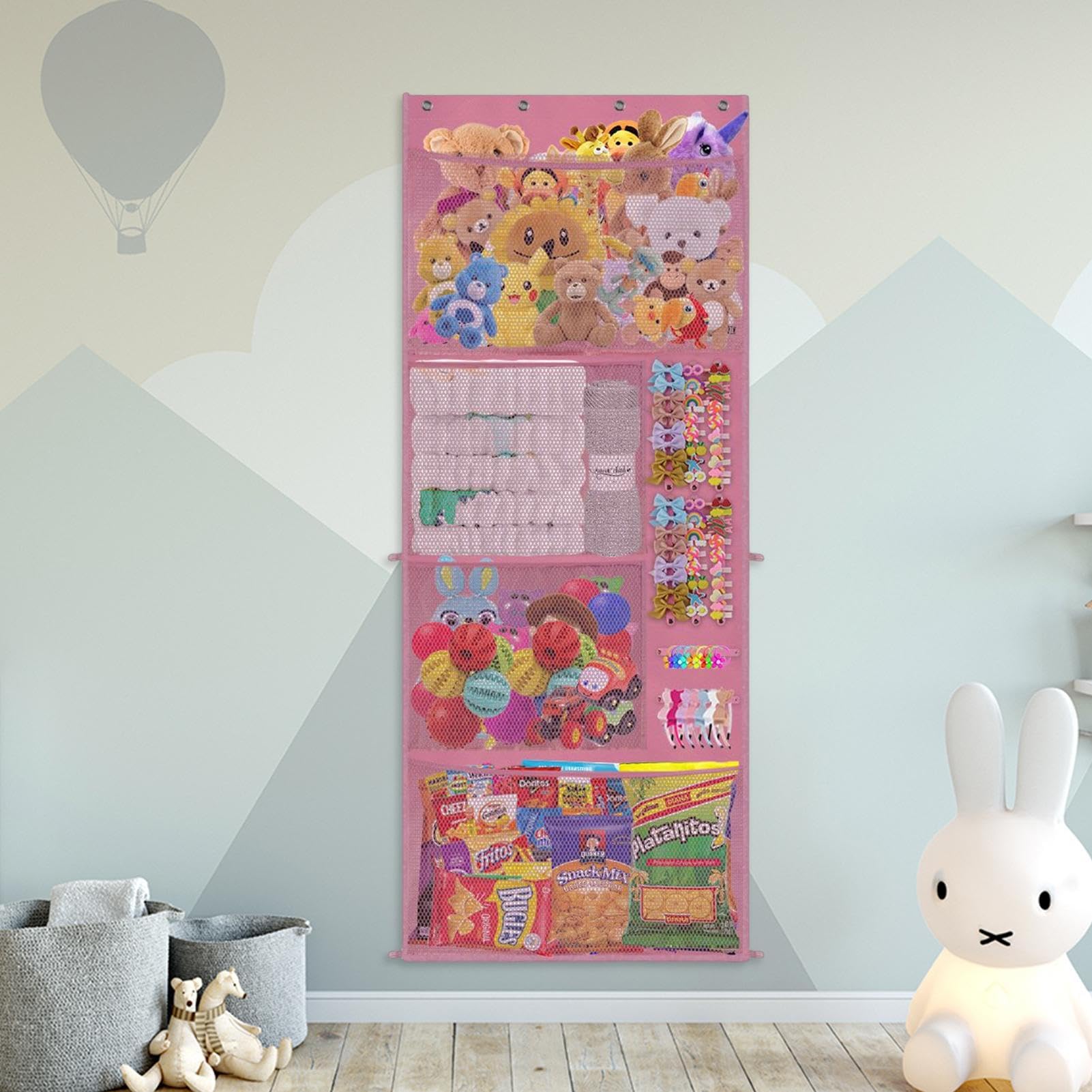 Filet Rangement Peluches Hamac – Organisateur Murale Pour En Doudou