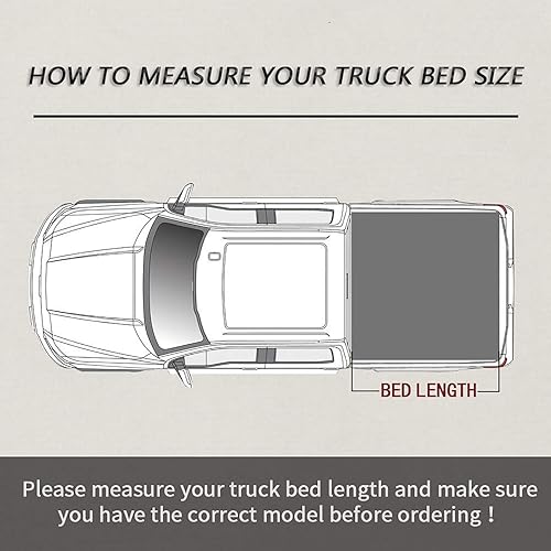 Miniatura 2 de CARMOCAR Cubierta rígida de triple pliegue para caja de camioneta 2022 2023, repuesto para Toyota Tundra 5.5 pies (66.7 pulgadas) (sin edición