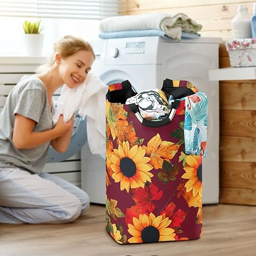 Miniatura 7 de Cesta de lavandería para la ropa sucia, bolsa plegable grande, impermeable, cesta de ropa con asa, duradera, vertical, bien sucia, para ropa,