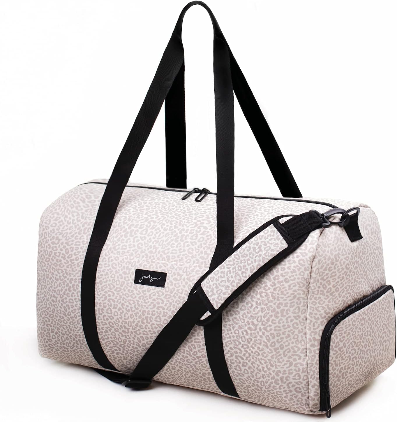 Jadyn B Weekender Bag - 56 cm./ 52L - Bolsa de Lona con Bolsillo para Zapatos