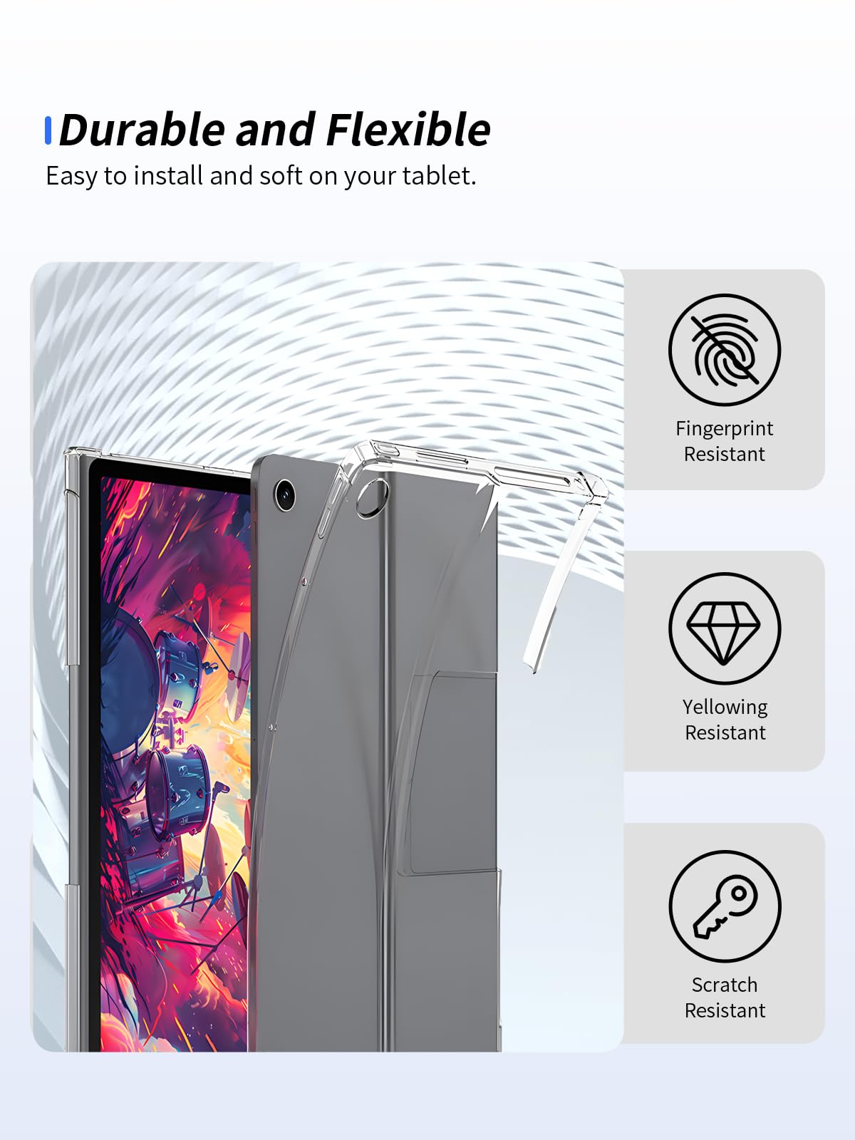 Amazon.com: Clear Case for Lenovo Tab Plus 11.5 Inch Android 14