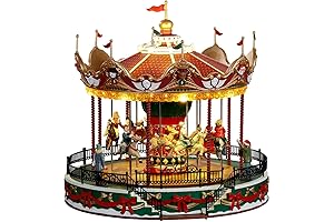 Santa's Christmas Village Carousel