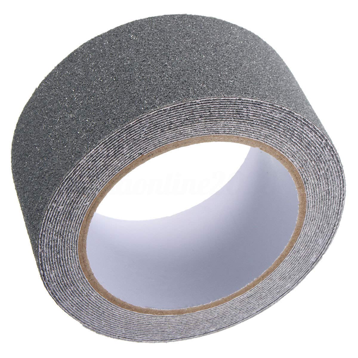 HAOT Anti Slip Traction Tape, 2Inch × 32.8 Feet Non Slip Safety Grip Tape 80 Grit Best Grip Friction Strong Abrasive Adhesive for Stairs, Indoor, Outdoor - Grey