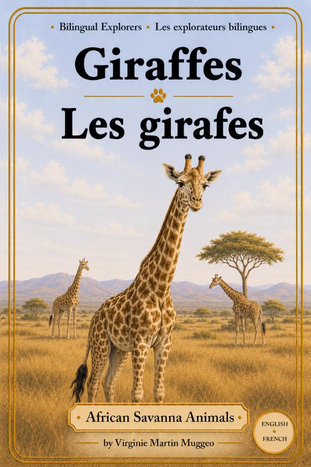 Giraffes | Les girafes: A Bilingual French-English Book for Kids (African Savanna Animals) (Bilingual Explorers: French-English)