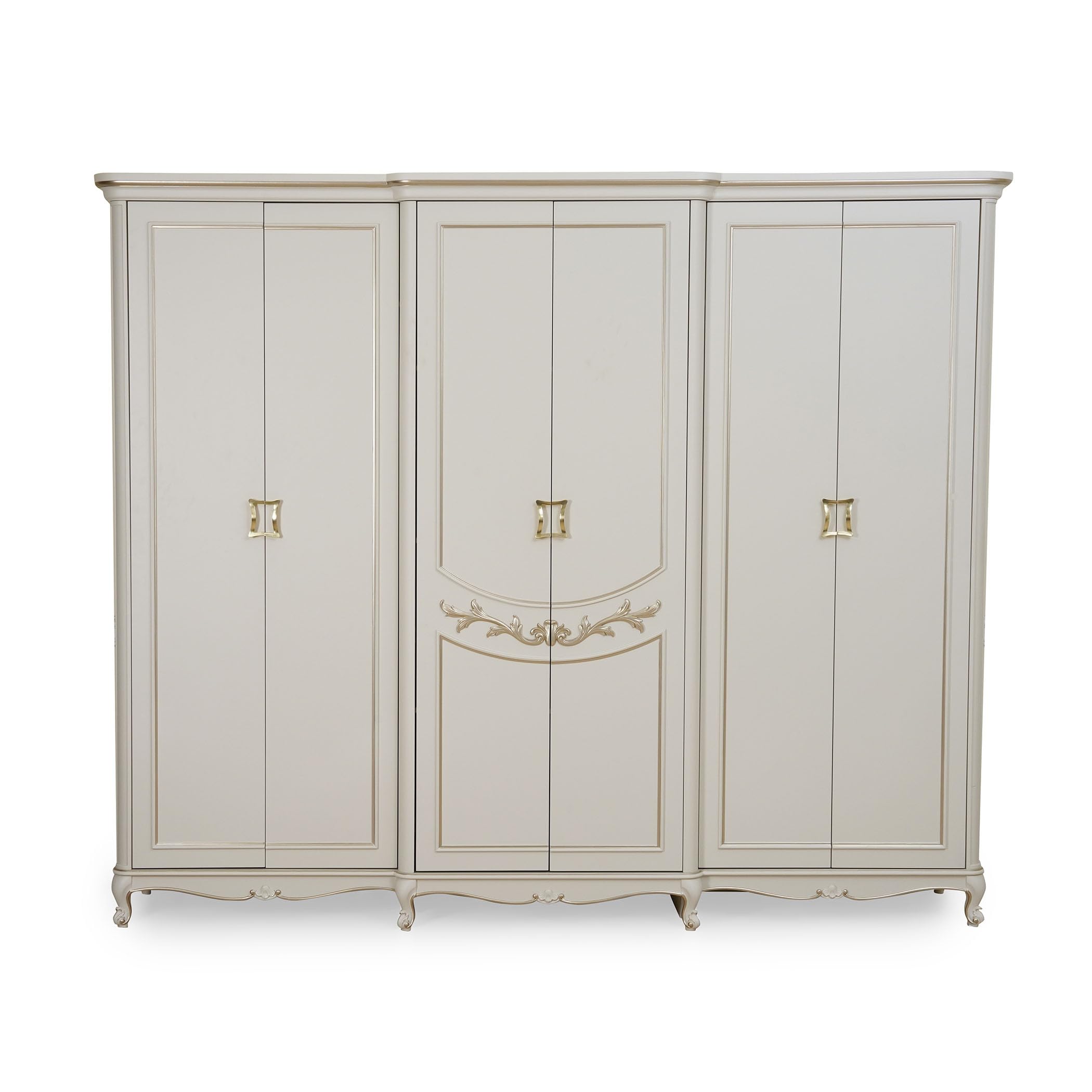 Pan Emirates Home Furnishings Heinrich 6 Door Wardrobe