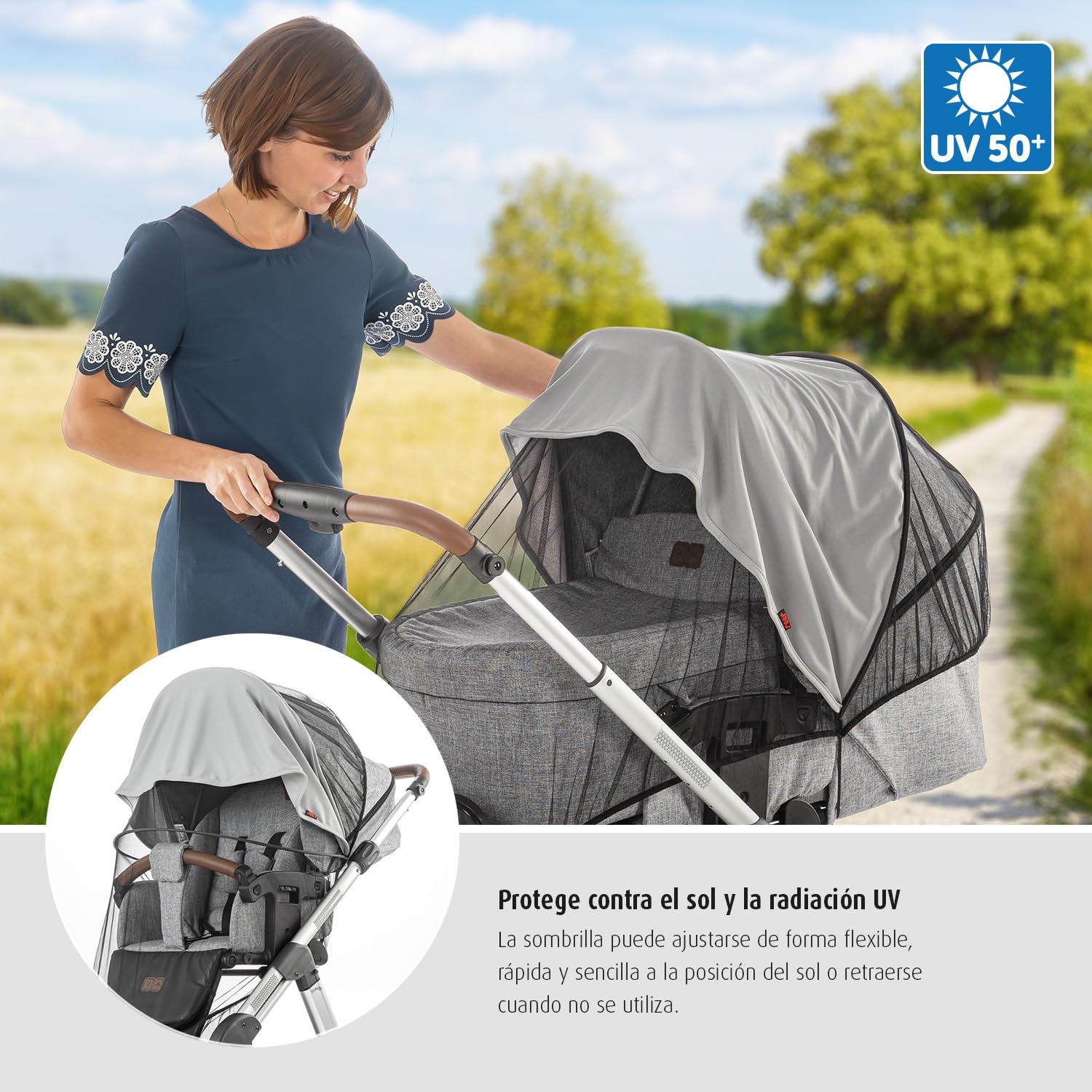 reer ShineSafe Bite pantalla solar y mosquitera