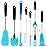 AnDocK 6 Pack Bottle Brush Cleaner Set, Long Handle Stainless Steel Water Bottle Cleaner Brush for Washing Sport Bottles, Narrow Neck Bottle, Baby Bottles, Dish, Flask, Straw, Cup Cover