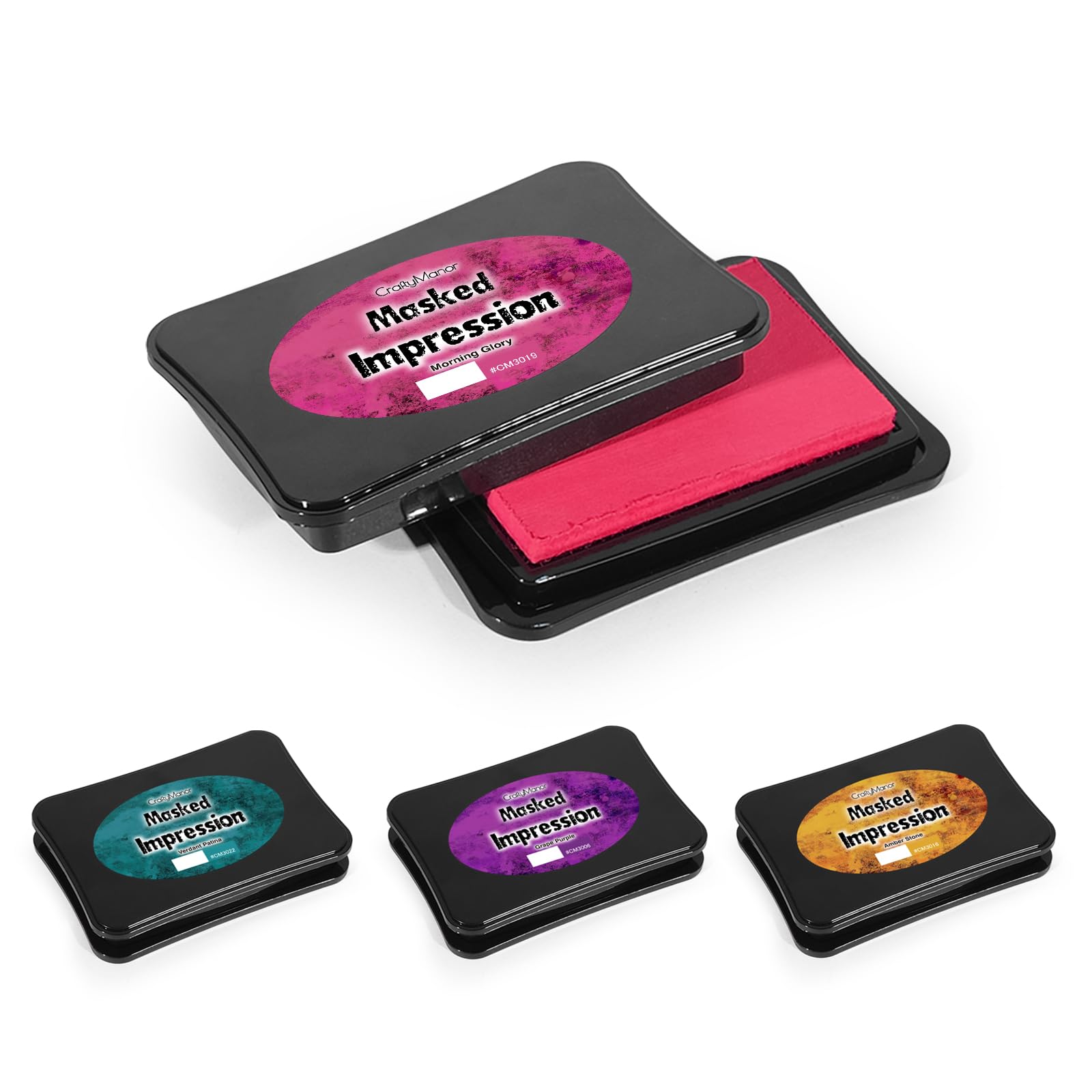 Mini Ink Pads for Scrapbooking & Stamping - 24 Colors -7 Mini Ink Pads for Scrapbooking & Stamping - 24 Colors -7