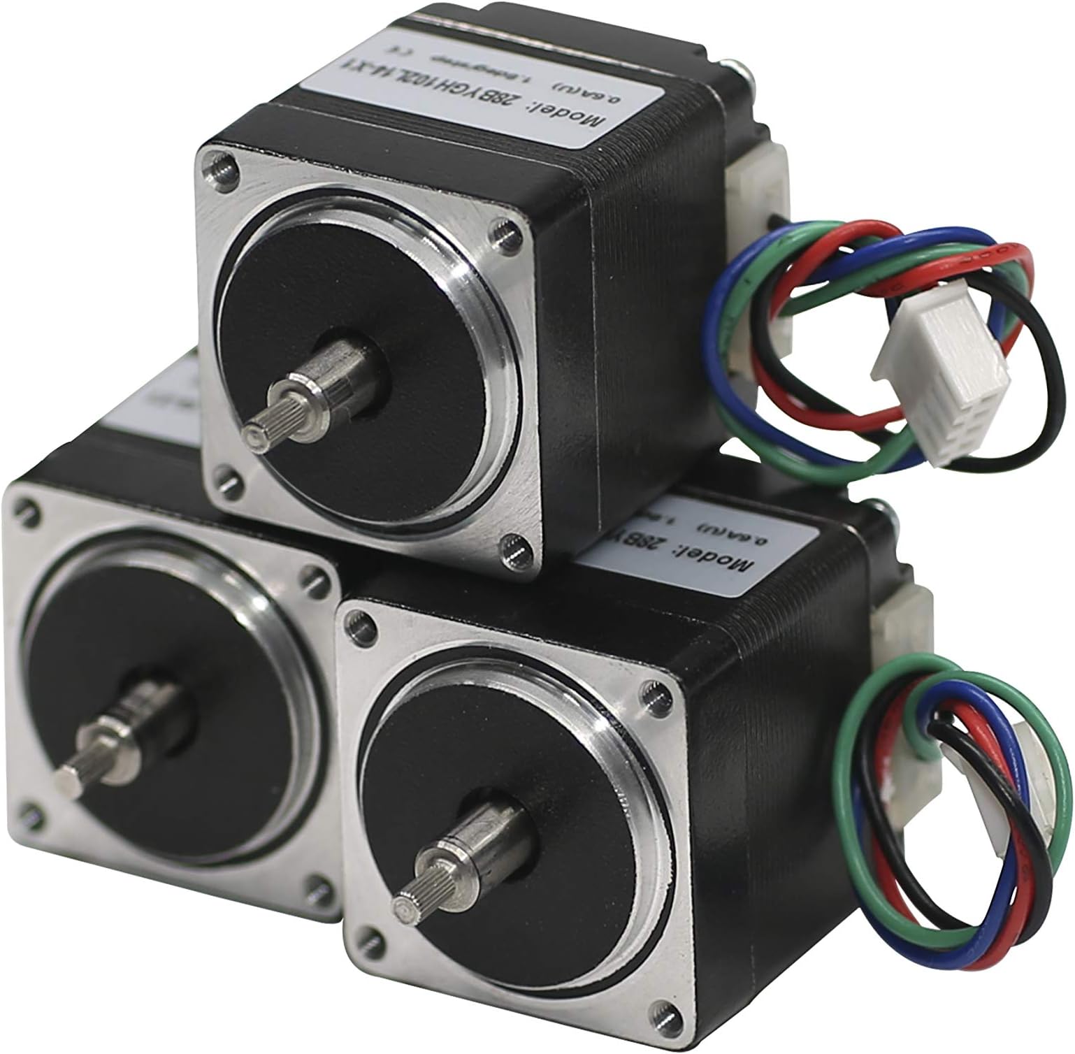 WTCZ 3PCS Nema 11 Stepper Motor Bipolar 32mm Body & 6.0N.cm Torque & 4 Lead & 0.67 A with 1.8 Step angle