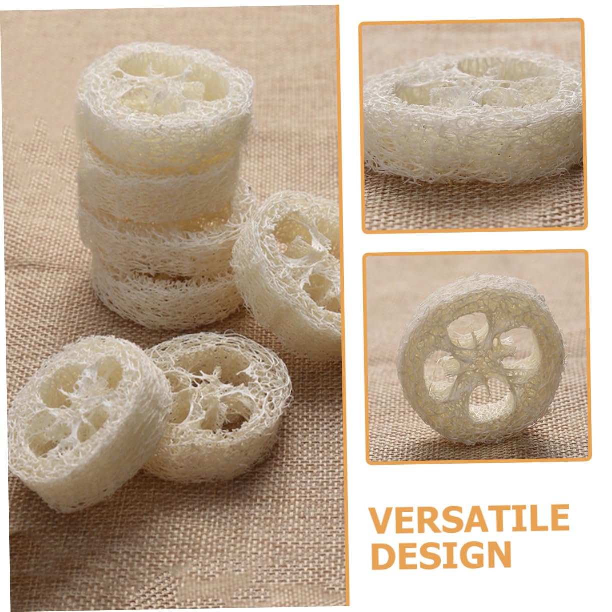 Didiseaon 80pezzi Spugne Loofah Per Doccia Spugne Esfolianti Per Per Della e Relax