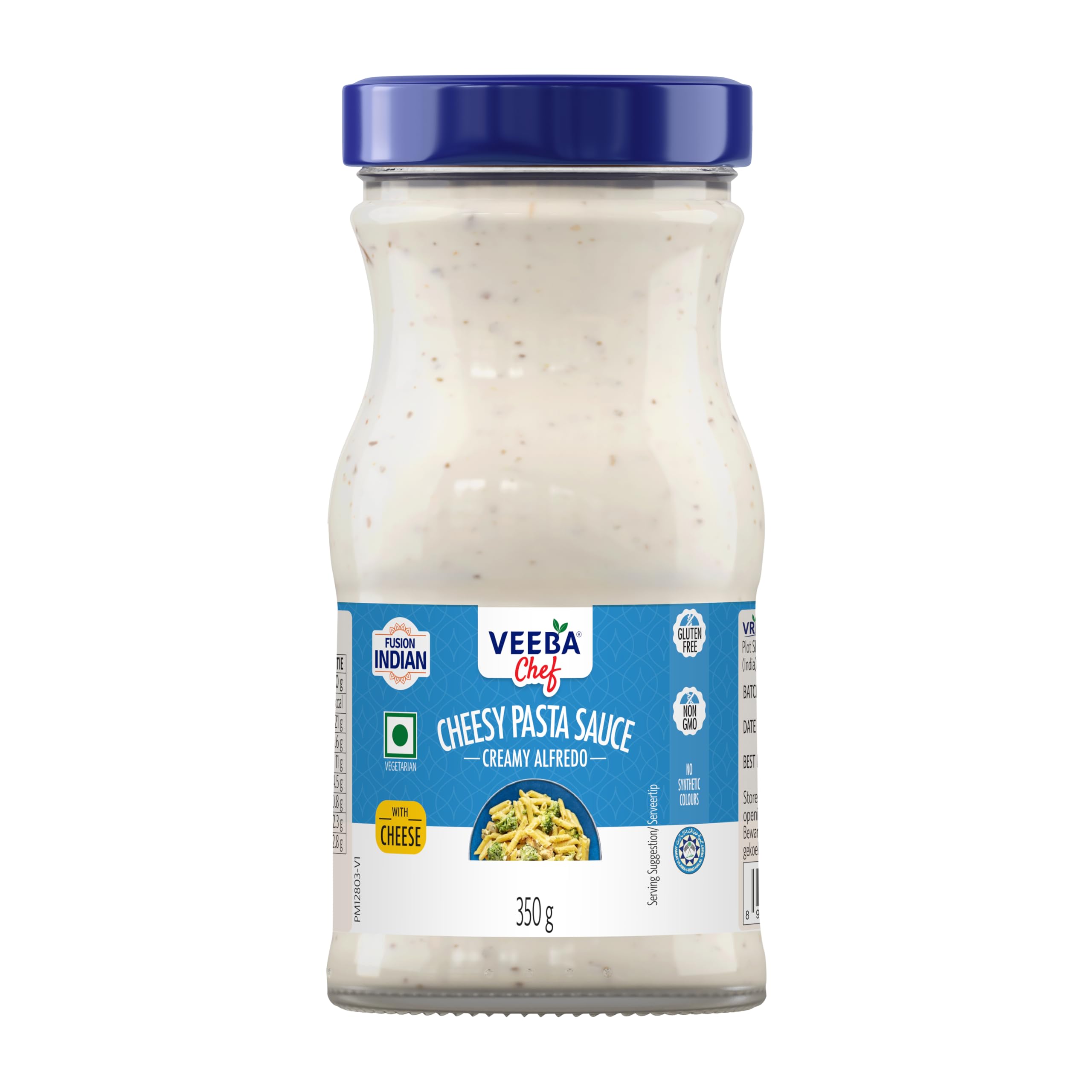 Veeba Cheesy Pasta Sauce Creamy Alfredo, 350g