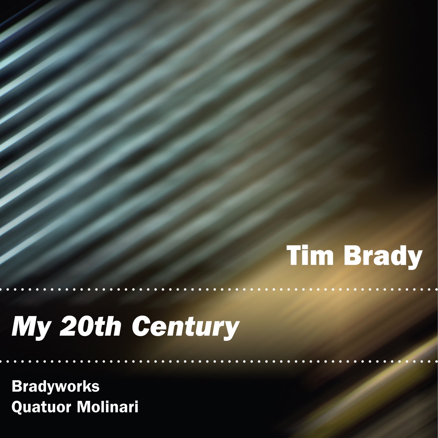 Tim Brady: My 20th Century [Audio CD] Bradyworks: Tim Brady - compositeur, guitare électrique; Brigitte Poulin - piano; André Leroux - saxophones; Catherine Meunier - percussions; David Cronkite - échantillonneur; Quatuor Molinari (Hommage à Rosa Luxemburg), Olga Ranzenhofer - violon; Johannes Jansonius - violon; Yukari Cousineau - alto and Julie Trudeau - violoncelle