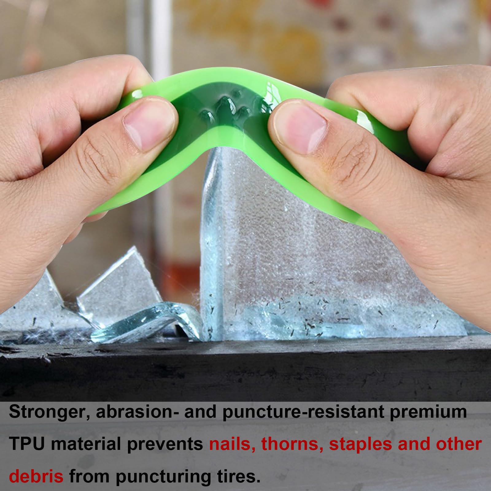 4 rollos de forro para neumáticos de bicicleta, protector plano de tubo interior para bicicleta que ayuda a prevenir pinchazos y pinchazos, compatible con el tubo interior del neumático con forro de