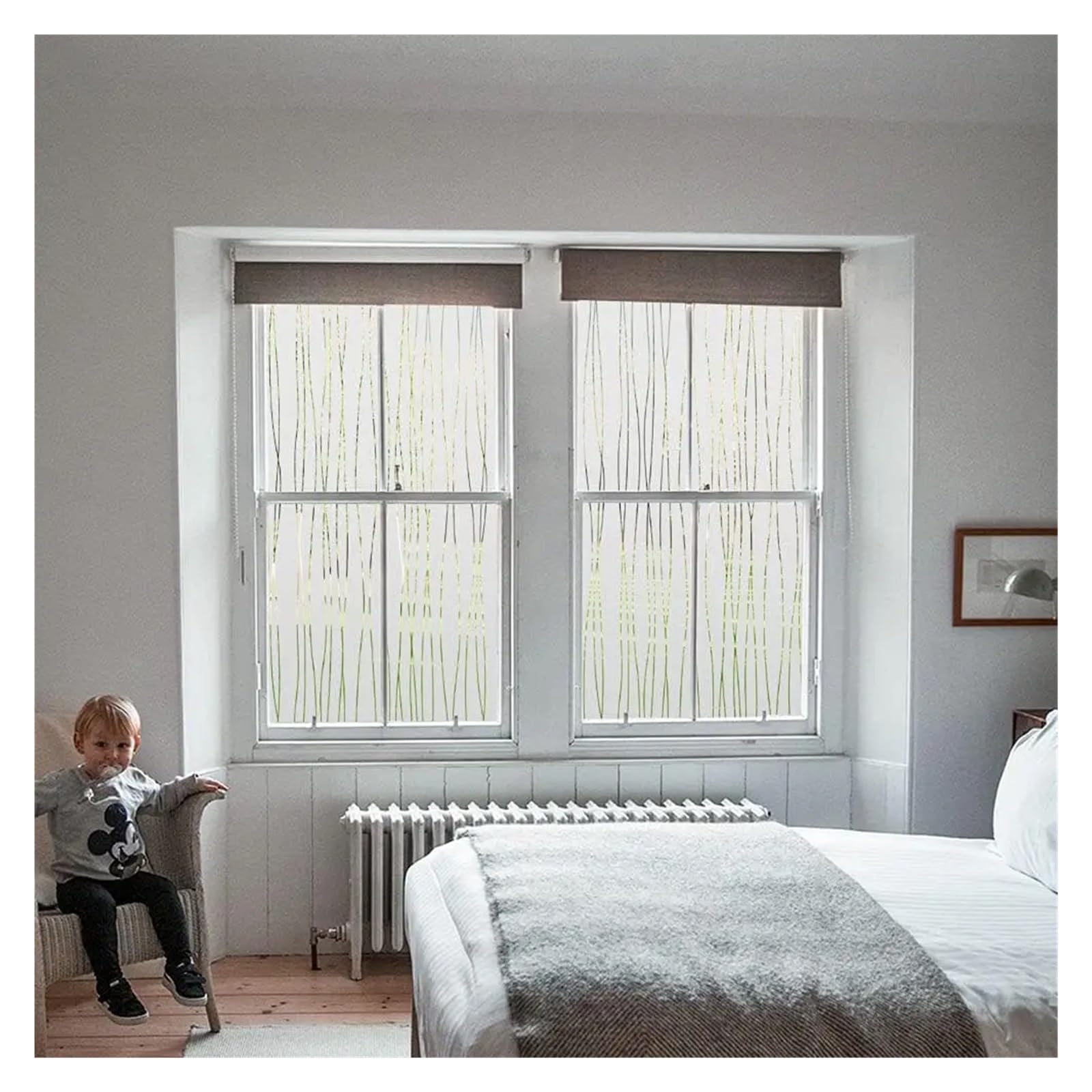 Folia okienna zapewniająca prywatność, Mrożone dekoracyjne(45x300cm)