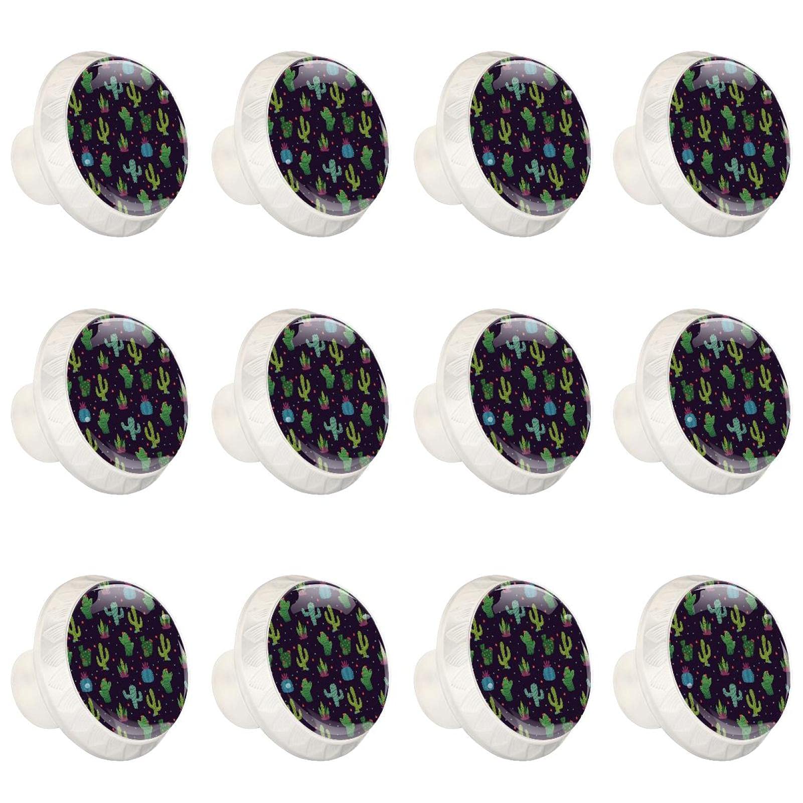 Boutons de cuisine ronds pour placard tiroir armoire de commode vert marine
