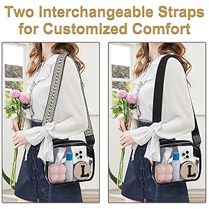 K-POP・アジア [KKUROCHET] CROSSBODY BAG K-pop Merch Stray Kids Merch Crossbody Bags for Women Men