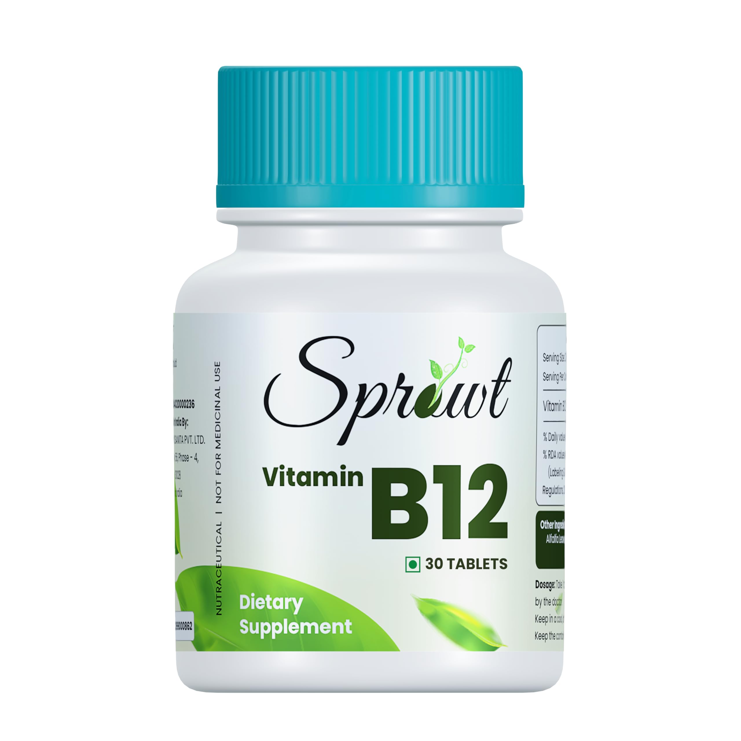 See full amazon price history chart for Sprowt Plant Based Methylcobalamin (90%) Vitamin B12 Supplements | Good For Digestion And Nerve Health 30 Tablet Pack of 1 Sprowt Plant Based Methylcobalamin (90%) Vitamin B12 Supplements | Good For Digestion And Nerve Health 30 Tablet Pack of 1 (B0D8THXW37) Amazon Price History, Amazon Price Tracker