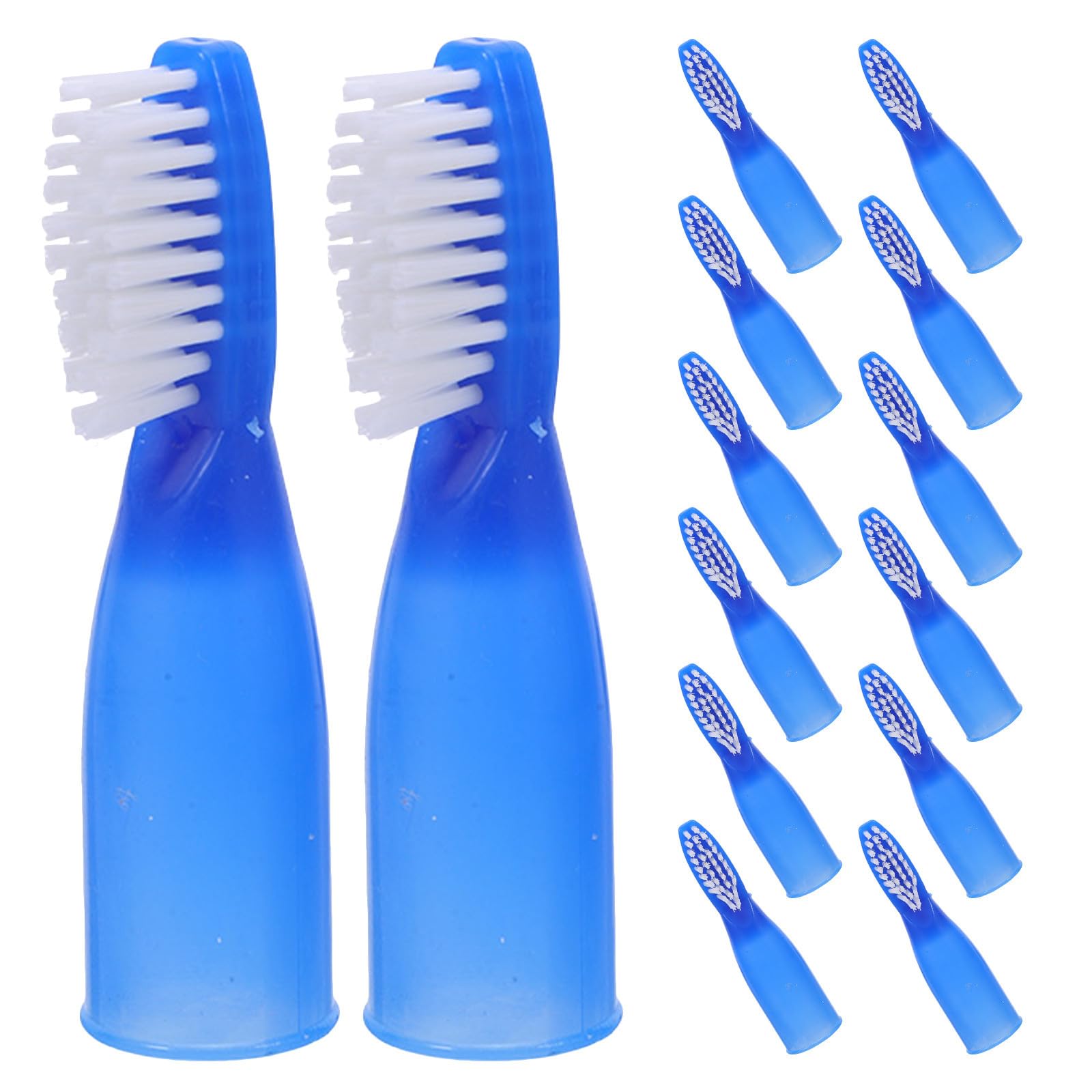 OUNONA Spazzolino da denti con mini testina da 100 pezzi: spazzolini manuali con manico corto per carceri e strutture di riabilitazione, strumento portatile per la pulizia dei denti.