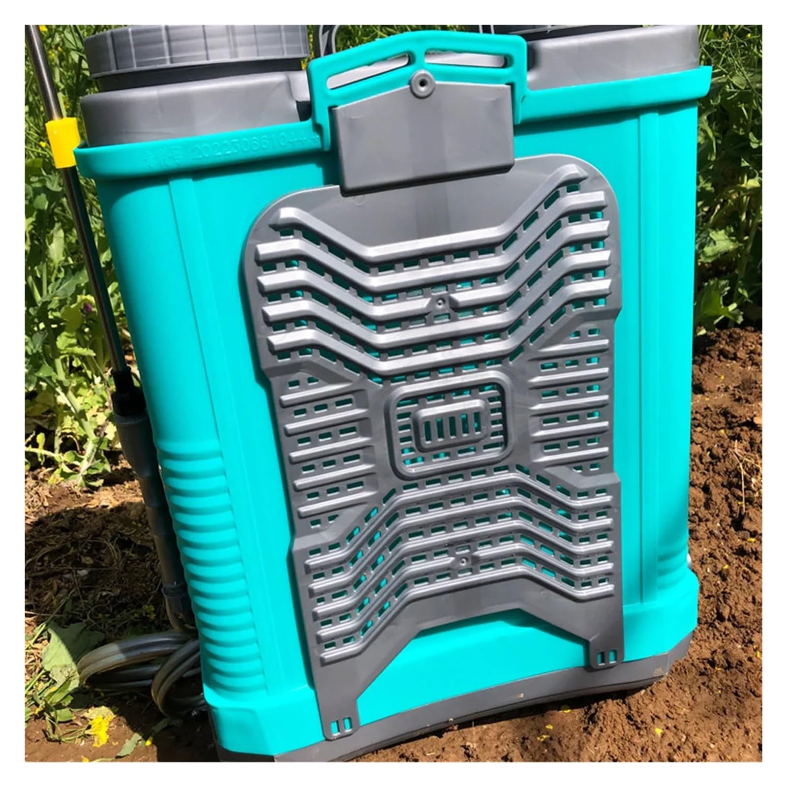 Pulverizador eléctrico de mochila, nebulizador de pulverización de alta presión con batería de litio, herramientas de jardín for agricultura agrícola con agitación ,Multifunción(12A With stirring)