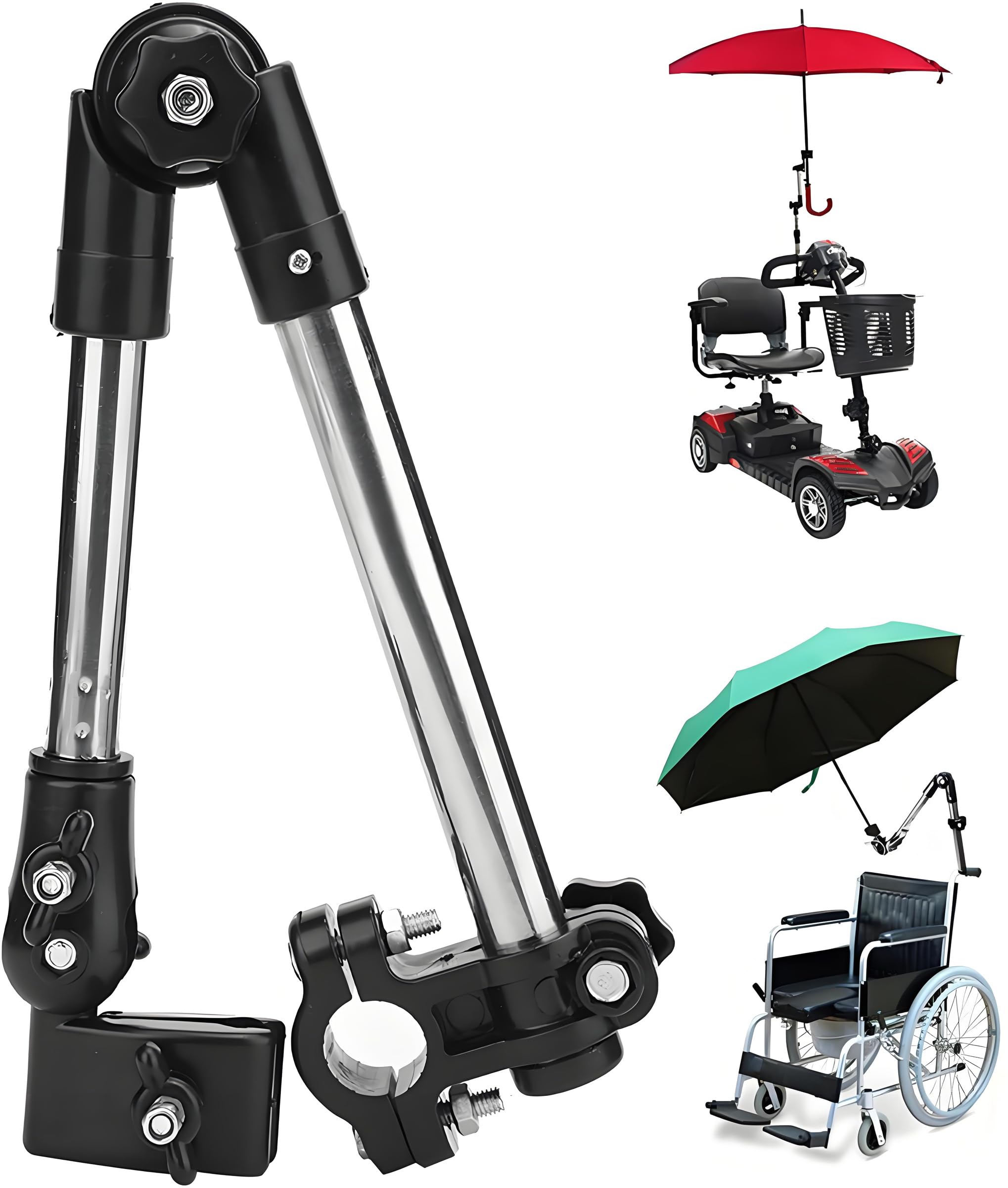 Best Mobility Scooter Accessories (Top Comfort Picks) 19 Umbrella Mount Stand