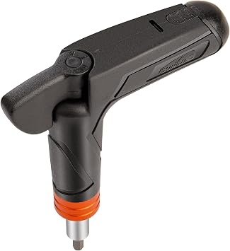 Super B Adjustable T Torque Wrench - 4, 5, 6 NM Includes 3, 4, 5, 6mm Hex and T 25 Tool Bits -1/4 Inch Hex Driver Torque Wrench- Bicycle Maintenance Tool for Road & Mountain Bikes TB-TW51