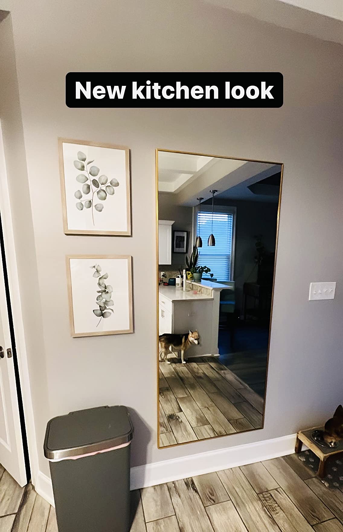 17/mo Finance NeuType Full Length Mirror, Aluminum Alloy Thin Frame