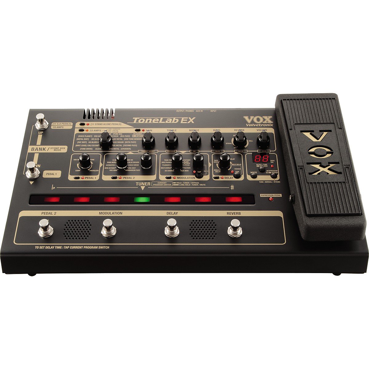 VOX マルチエフェクター ToneLab EX ヴォックス Pedaleira Vox Tonelab EX : Amazon.com.br: Instrumentos Musicais