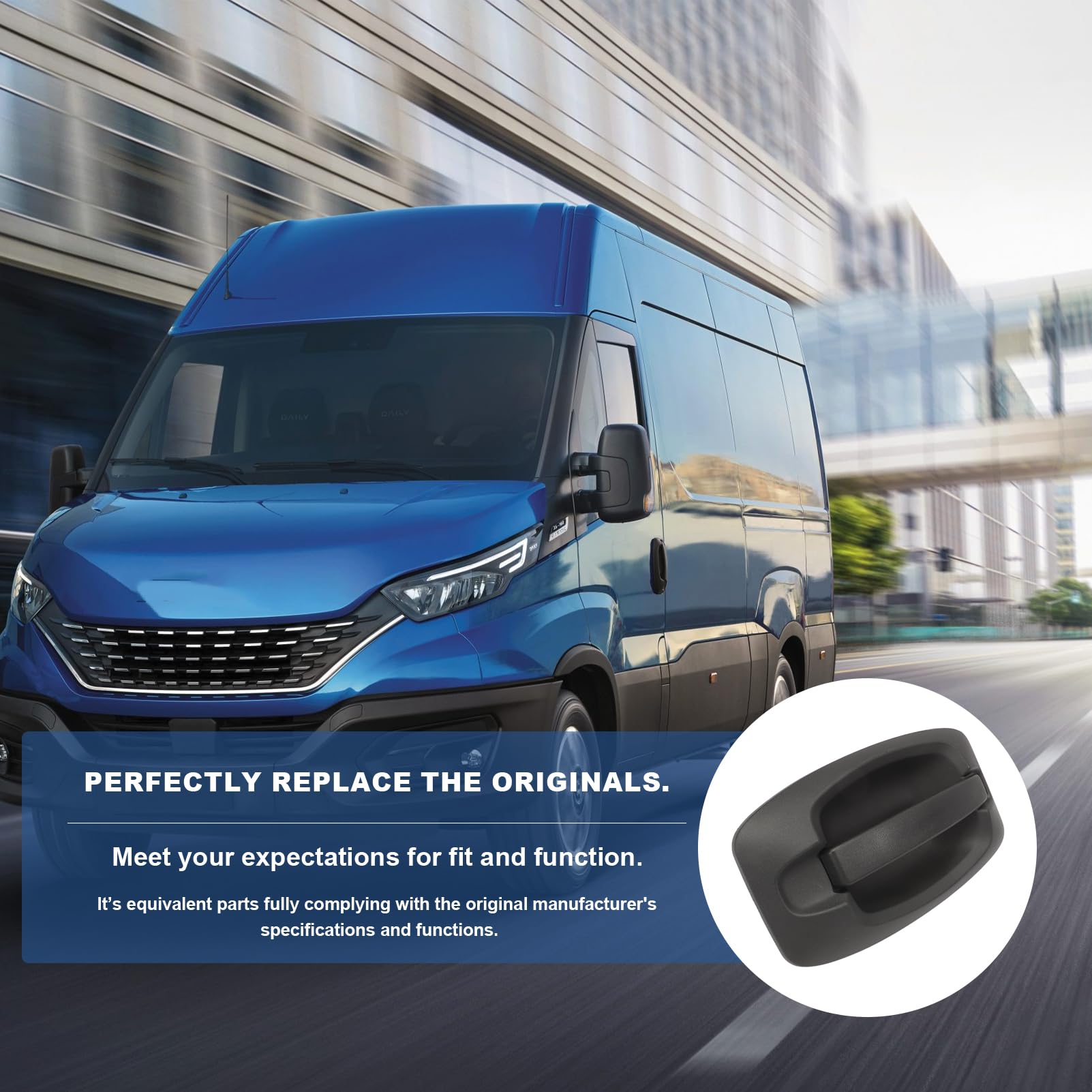 Maniglia Porta Laterale Scorrevole Per Jumper ab 2002 Ducato ab 2002 Daily VI ab 2014 Boxer ab 2006 1616303080 9101.CT 9101.CV