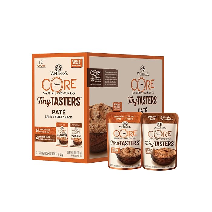 Buy Wellness CORE Tiny Tasters Wet Cat Food, Complete & Balanced