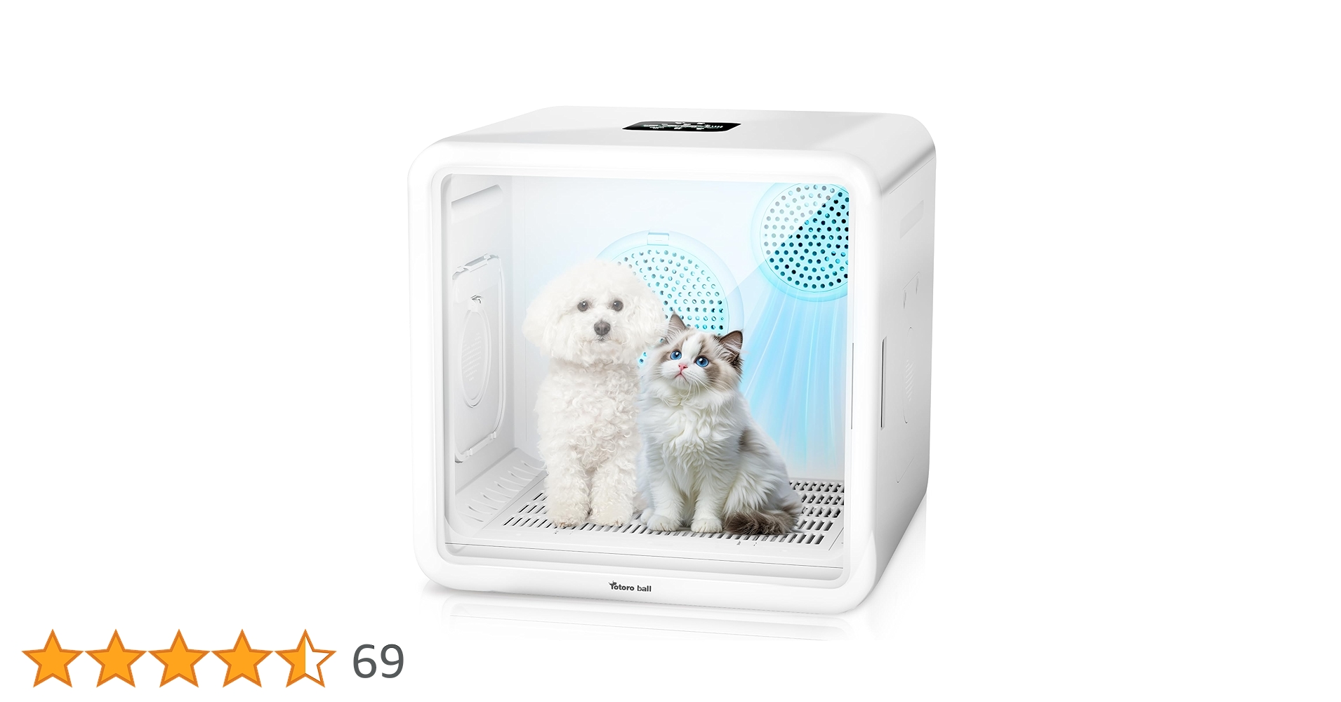 Amazon.co.jp: [業界初82L大容量]Totoro ball ペットドライルーム