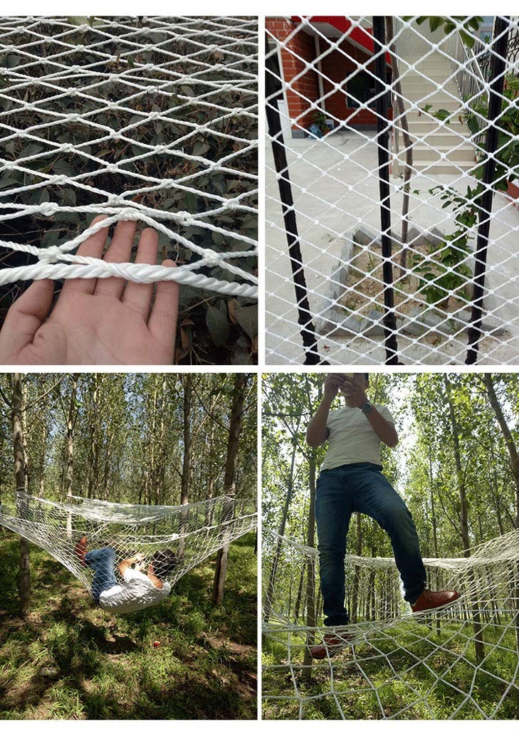 Balcony Protection net, Balcony and Railing Stair net, Drop Protection net, Child Safety Nylon Woven net, pet Nylon Protection net, White Pollution-Free Child Safety net (Size : 2x7m)