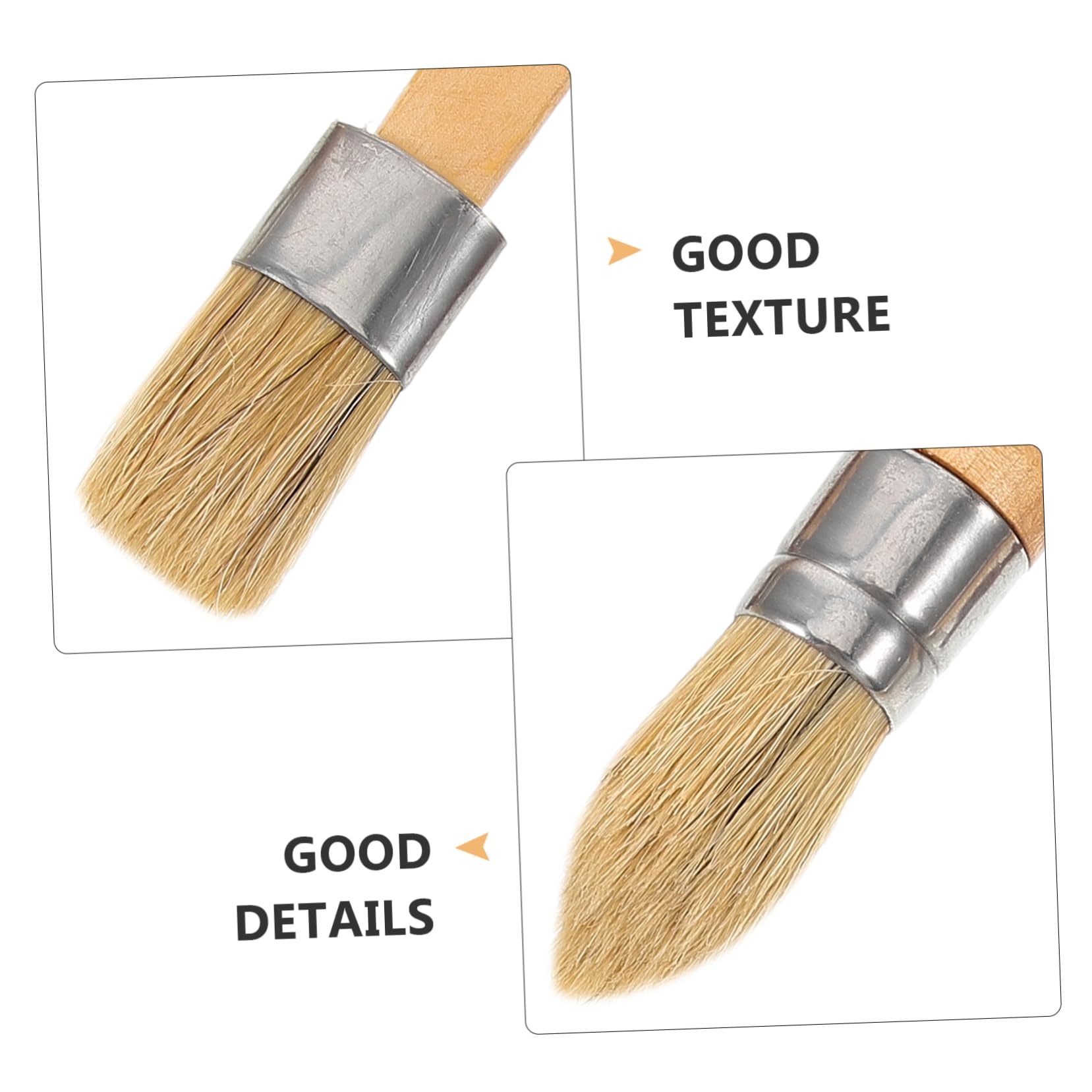 Operitacx 3 Ensembles Set De Pinceaux Multi Fonctions pour Peinture Aquarelle Résistants À Usure Et pour Décoration Intérieure 3 Pièces * 3