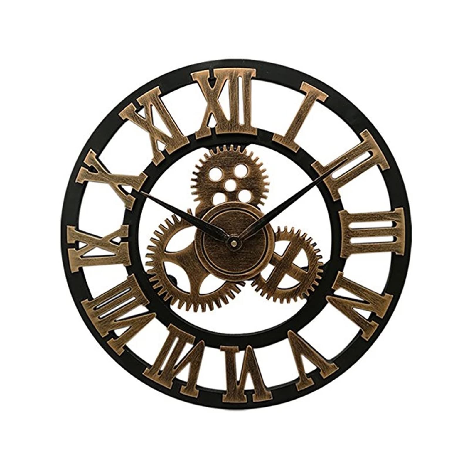 Horloge murale rustique de 16 pouces pour sublimer votre salon vintage