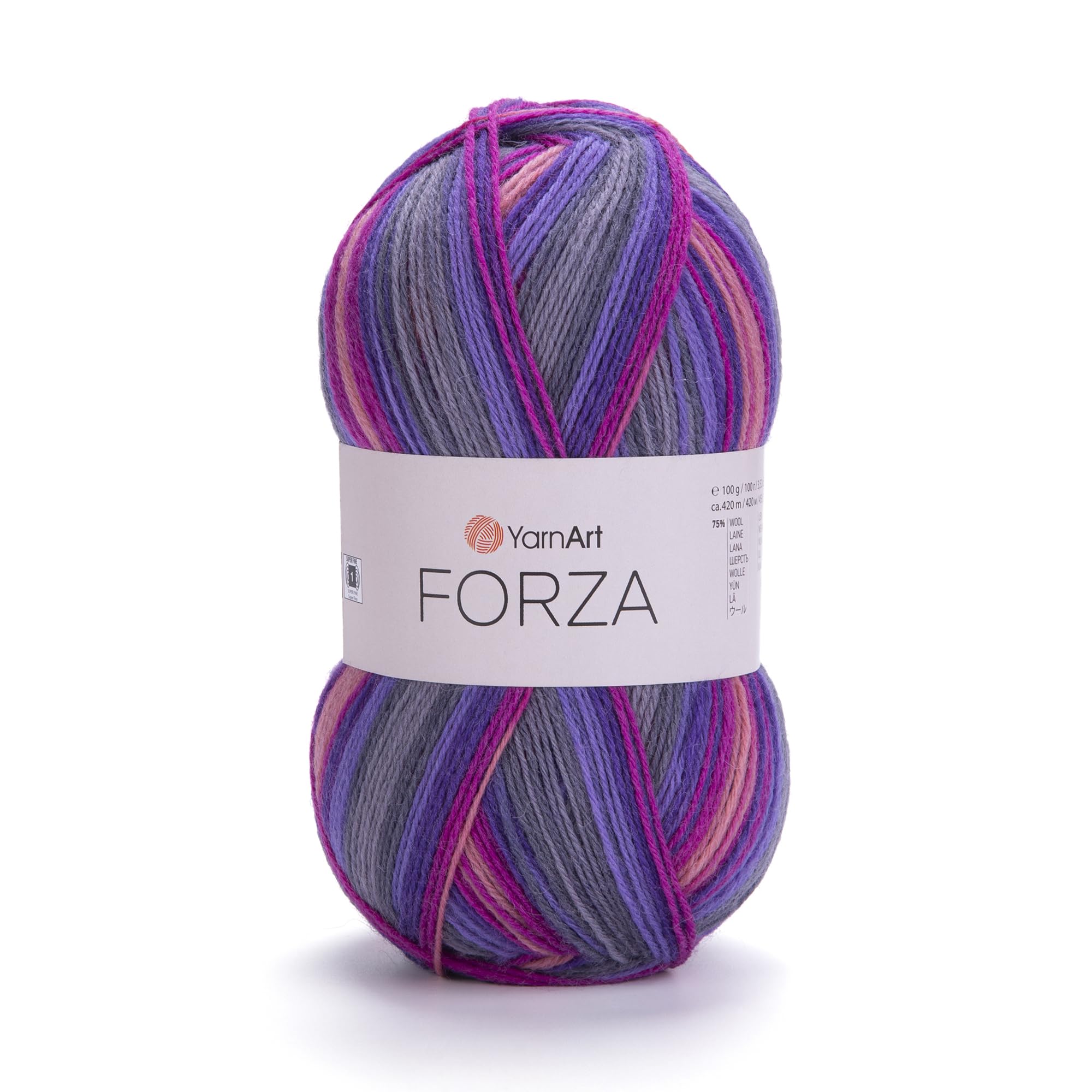 YarnArt El Örgü İpi FORZA, 2501, 5x100 gr