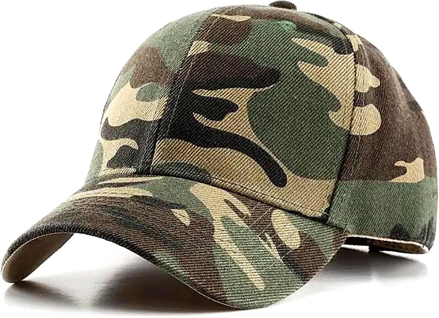 Malaxlx Baseball Cap for Men Women Adjustable Outdoor Sports Hat American Flag Camo Classic Style