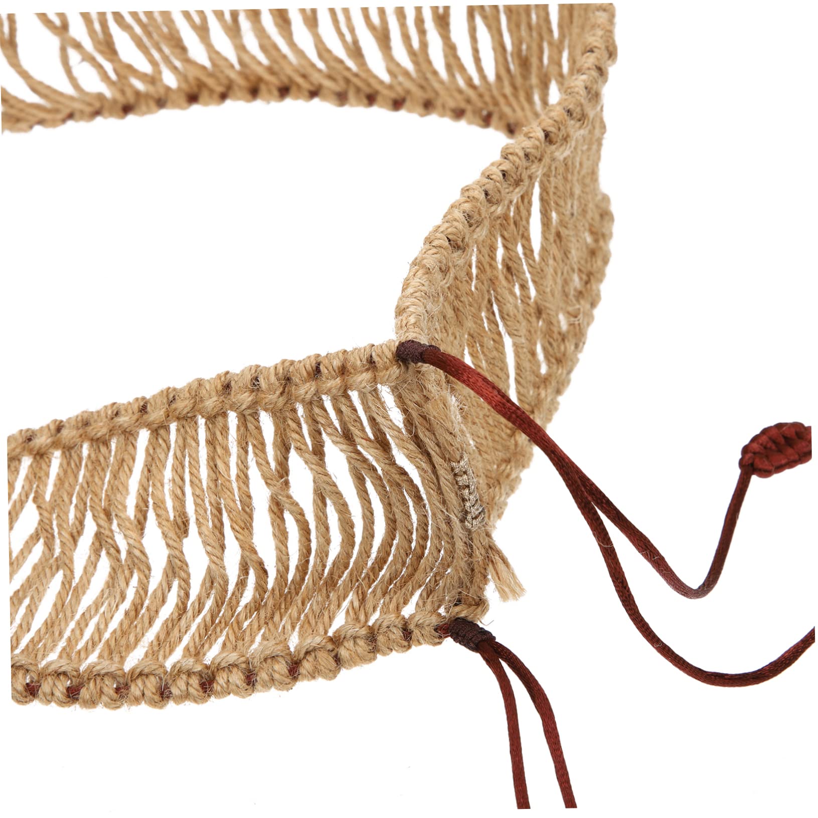 Corde éthérée Tressée Main SHOWERORO Pour Steel Tongue Drum - Accessoire Vintage, Décoration Et Transport