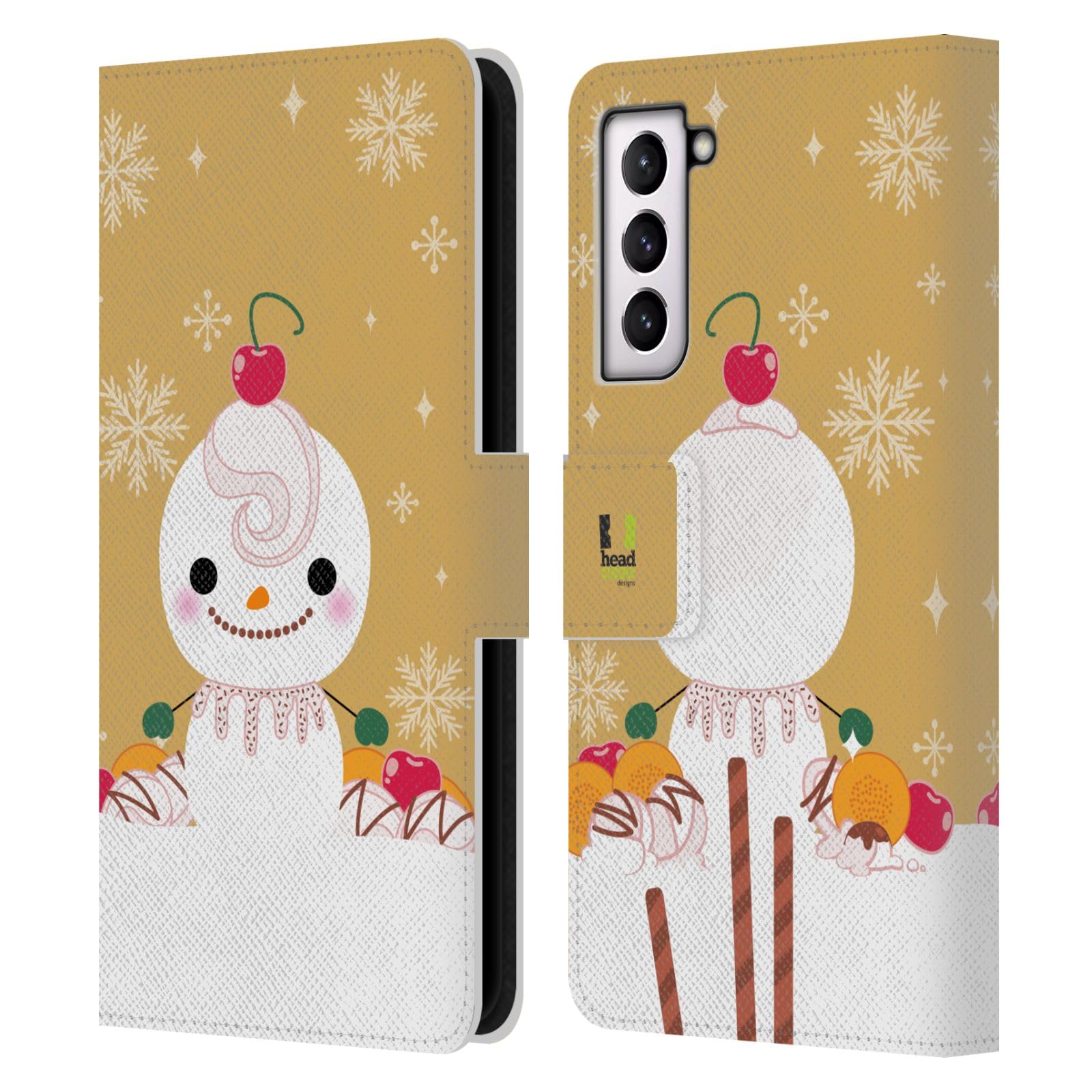 Funda de cuero tipo libro para Samsung Galaxy S21 FE 5G Selva Negra 7