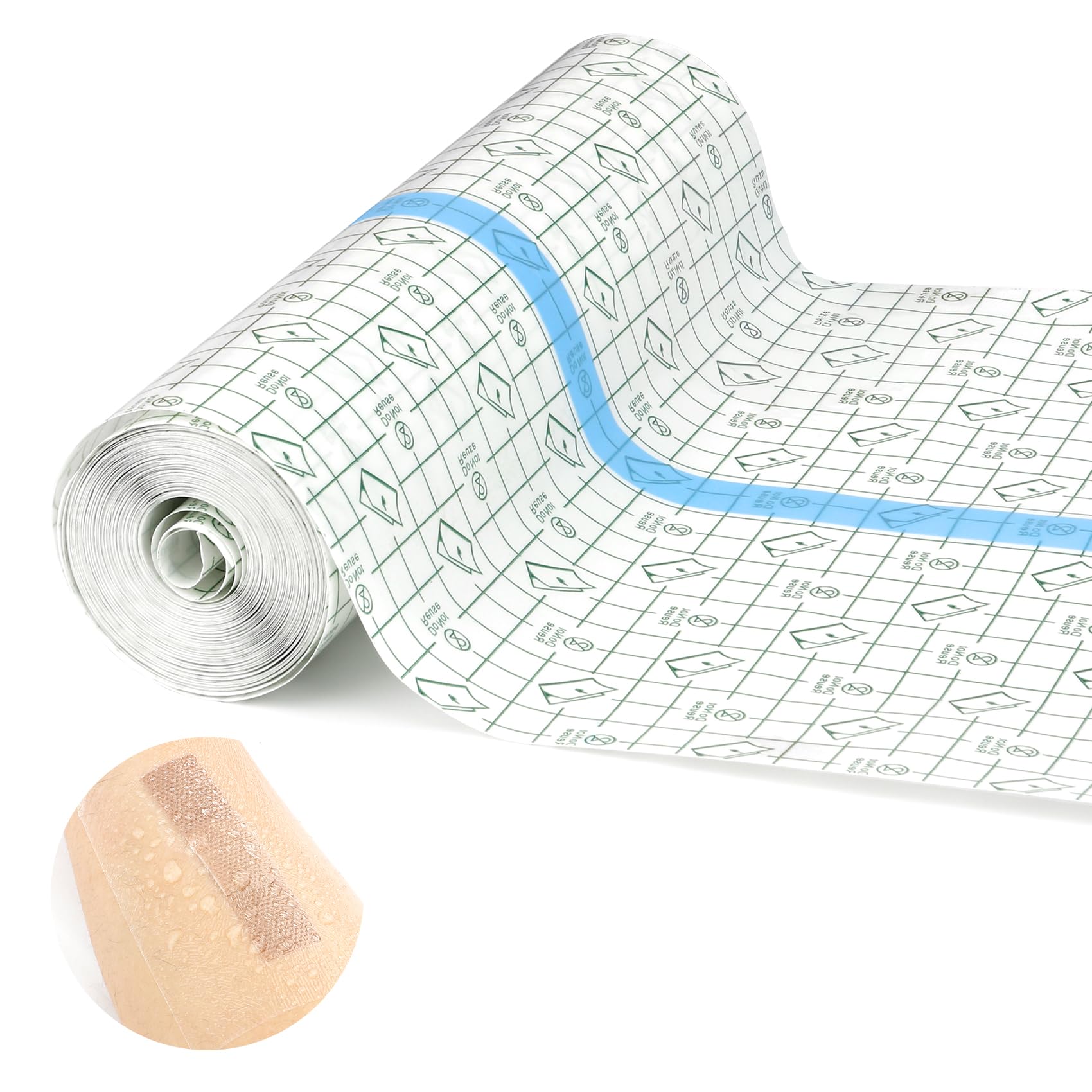 5/mo - Finance 400 Pcs Waterproof Bandages Adhesive Bandages Clear Bandages Variety Pack For Wounds To Prevent Water During Swimming Shower Rectangle And Round Styles 6 Assorted Sizes